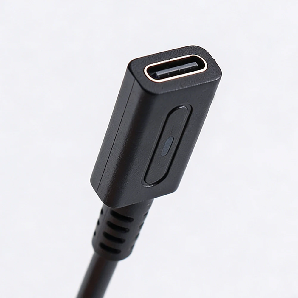 Auroxin 12cm/1.8m Type C 36W PD Charging Cable for NGC GameCube Console USB C Power Supply Cord (with Blue LED Indicator Light) view 5