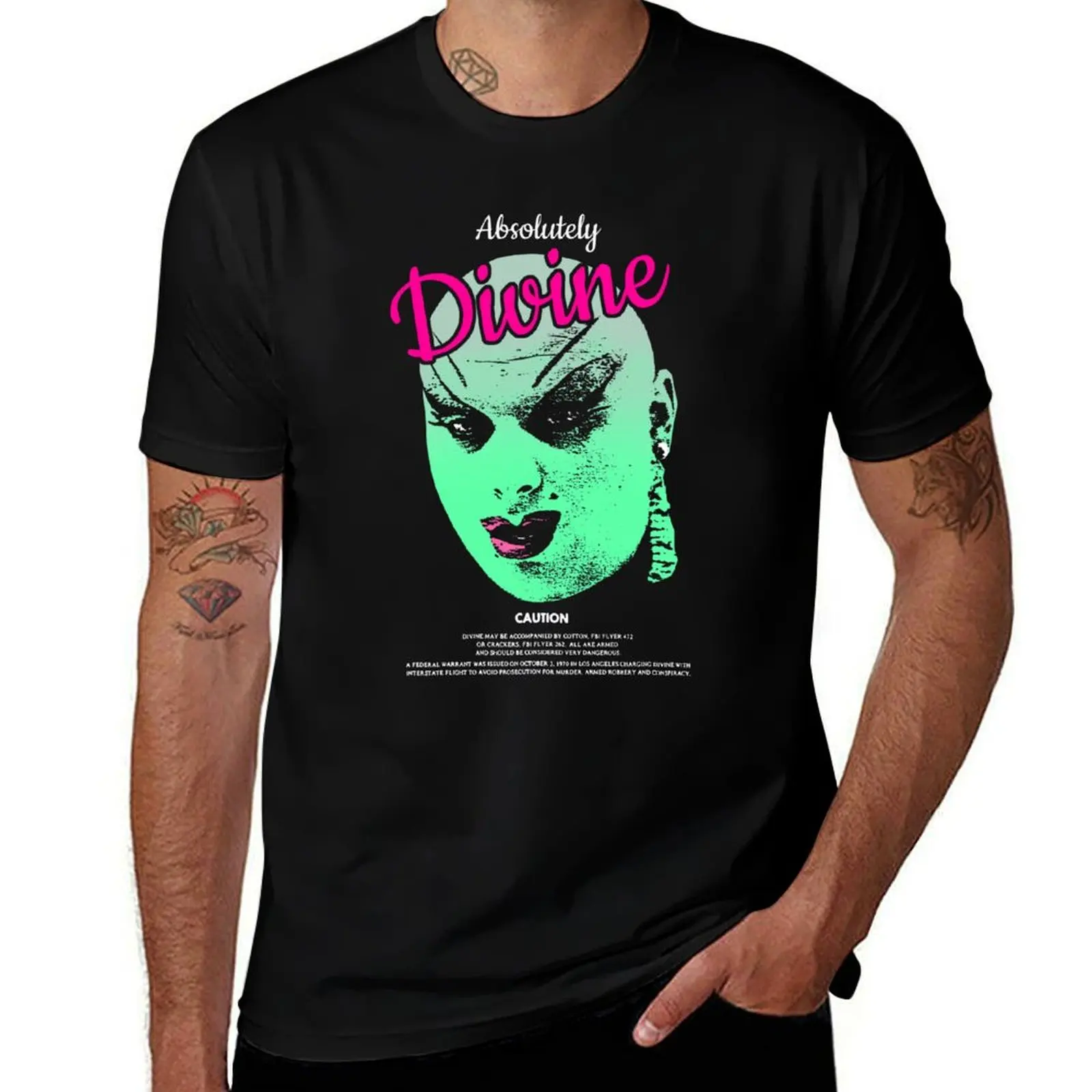DIVINE T-Shirt Functional Casual Short Sleeve Tee T-Shirt