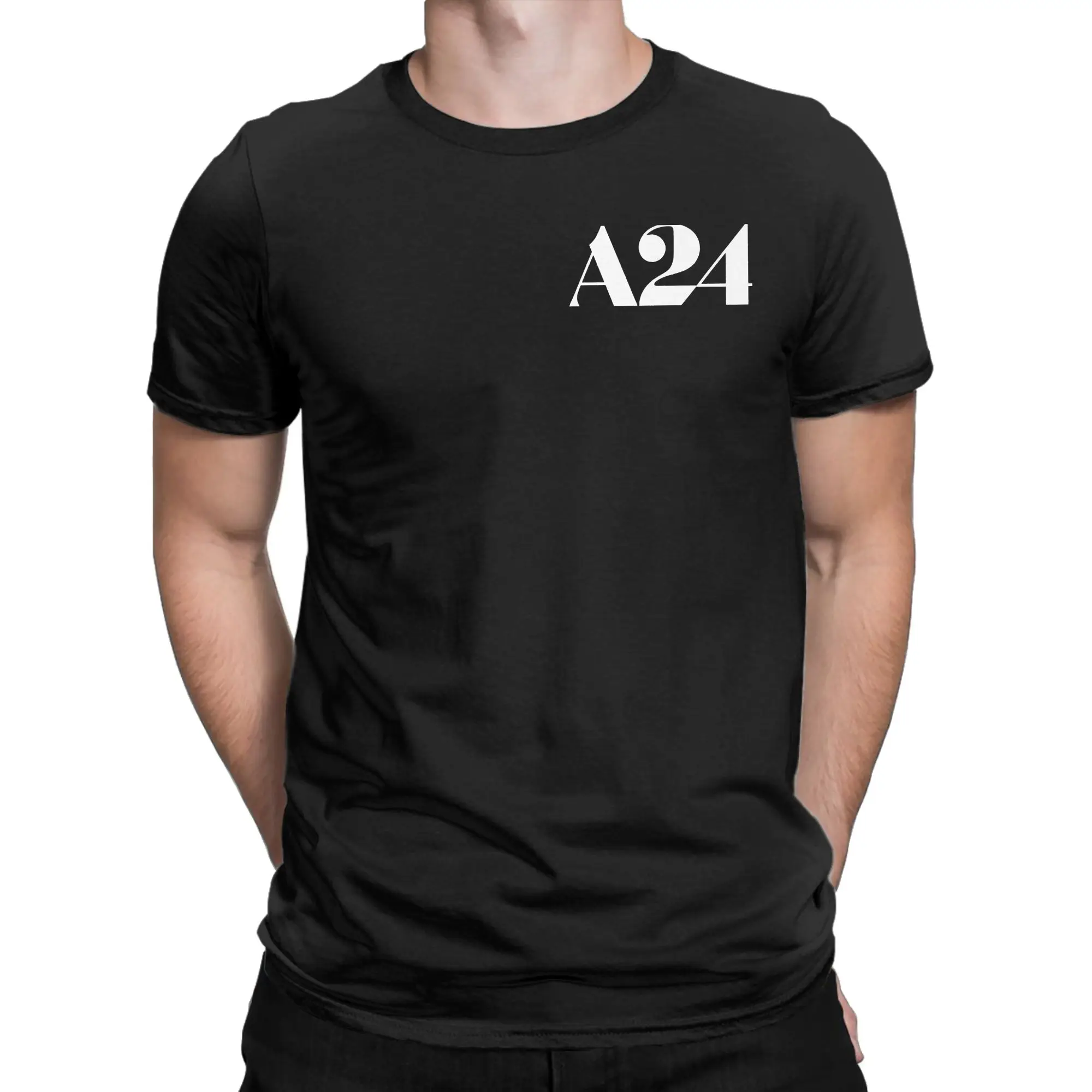 Timothée Chalamet Marty Supreme A24 Men's T Shirt  Tee Shirt Short Sleeve Crew Neck T-Shirts 100% Cotton Plus Size Clothing