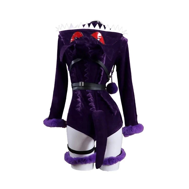 

354552.Gengar Cosplay Costume Anime Ectoplasma Christmas Halloween Party Clothing1【【