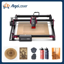 AlgoLaser DlY KlT MINI incisore laser ad alta velocità da 10 W Supporto per app mobile Wi-Fi e USB Veloce 12000 mm/min Velocità di intaglio 300x315 mm