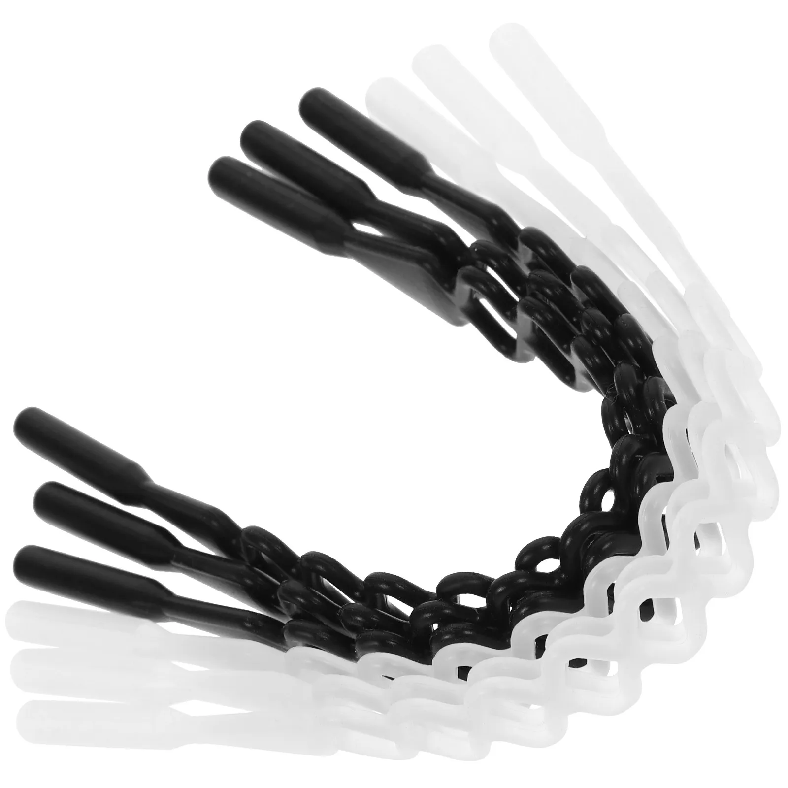 

6Pcs Sports Eyeglass Strap Anti-Slip Silicone Glasses Holder Lanyard for Running Cycling Swimming Diving Goggles Spectacle