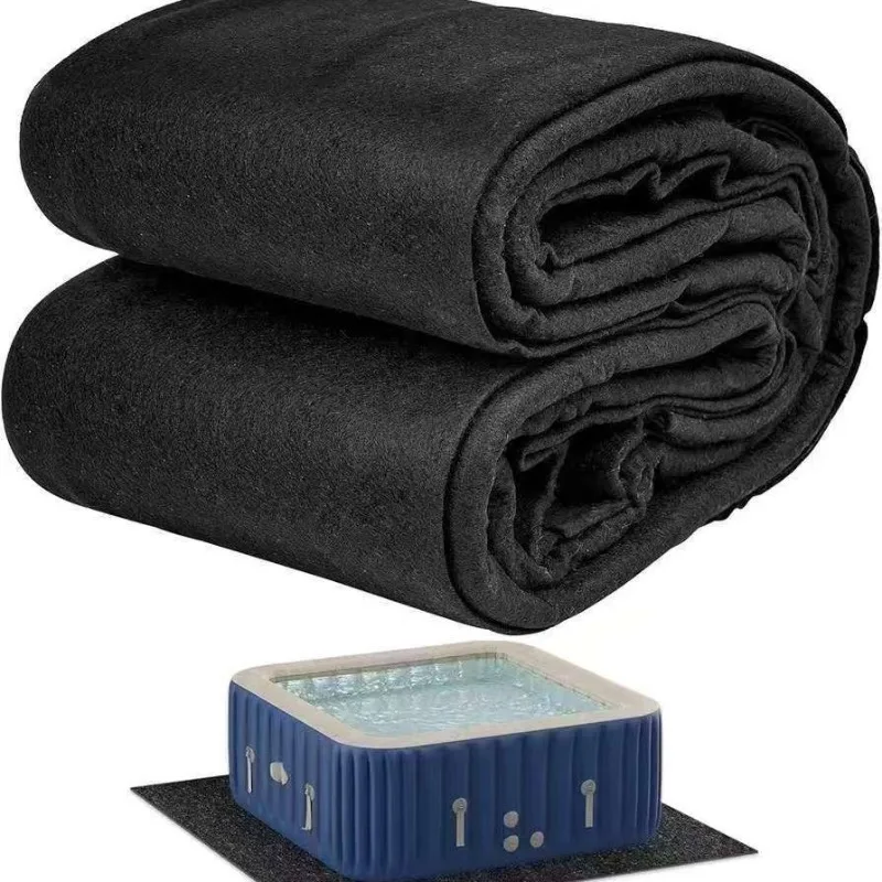 

Ship Trailer Double-layer Felt Carpet Swimming Pool Spa Floor Protection Mat Reduces Noise Running Mat Anti Slip Bathroom Rugs