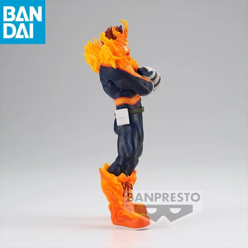 In Stock Genuine Bandai Namco My Hero Academia AOH Endeavour PVC 19cm Anime Figure Model New Unopened Desktop Ornament Toys Gift