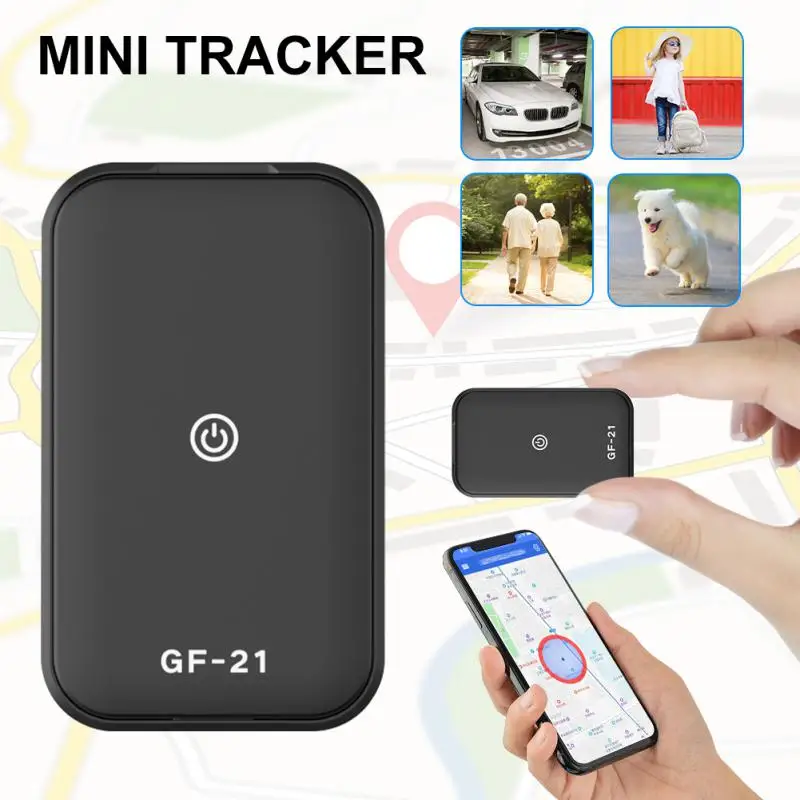 Anti-lost Locator Voice Control Recording For Vehicle Pets Children Smart Gps Locator Real Time Tracking Gf21 Gps Tracker