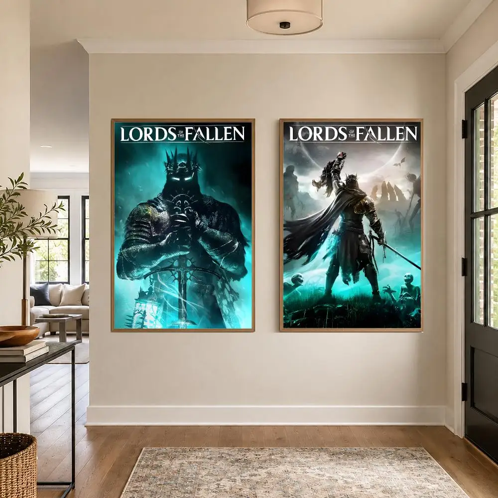 Game L-Lords of the Fallen Poster Graphic Wall Art Poster HD Waterproof PP Paper Print for Bedroom Living Room Office Decor Gift