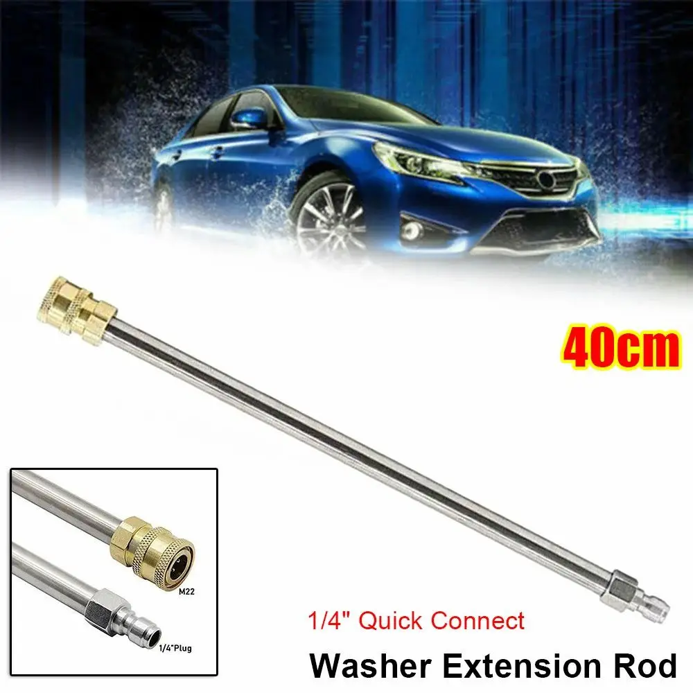 1Pcs High Pressure Washer Extension Wand Straight With 1/4