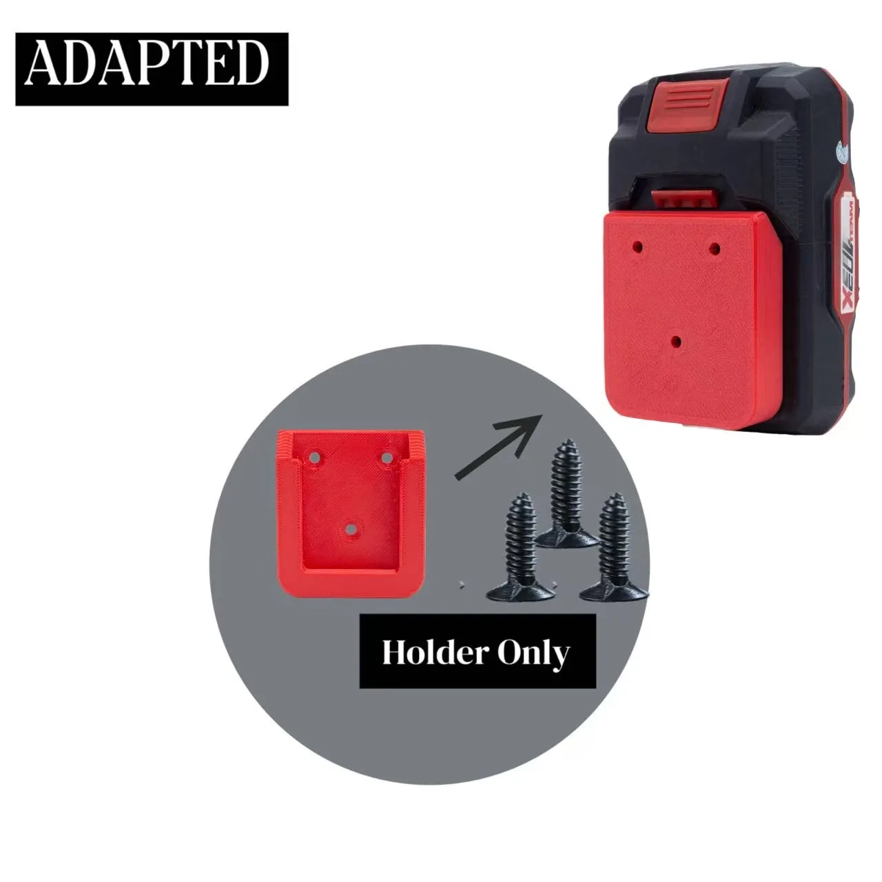 For Lidl Parkside X20V Team Lithium Battery 1/3/5/10 Pack Wireless Portable  performance Holder Mount Wall