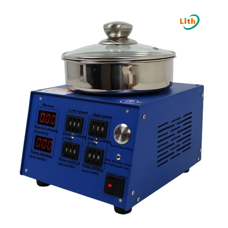 Laboratory Automatic Vacuum Spin Coating Machine Spin Coater with Speed Range of 50rpm to 10000rpm