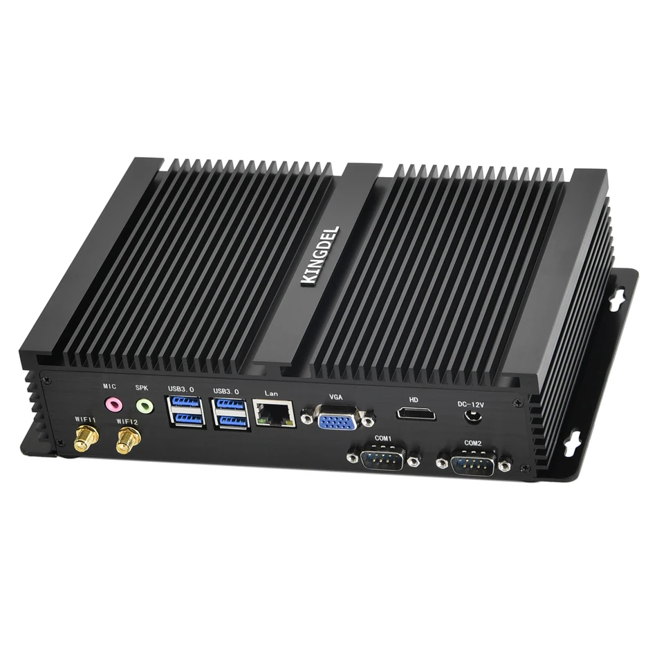 Mini PC Fanless industrial, computador de Desktop, HD, Mi, VGA, 2 * COM, RS232, i7, 1255U, 12a geração, núcleo i7 de Intel, 1165G7, 8565U, 11Pro