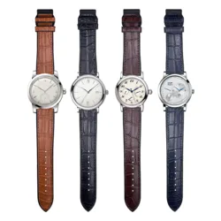 FOR IWC PORTOFINO, PORTUGIESER, DAVINCI AND PILOT SERIES WATCHES WATCH STRAPS COMBINED WITH ALLIGATOR AND RUBBER