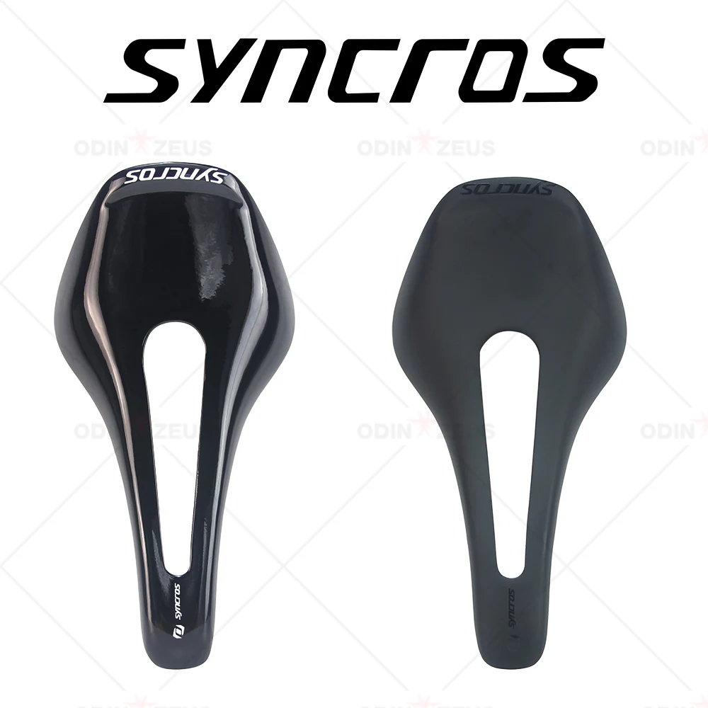 Full Carbon Fiber Syncros Road/Mountain Fold Bike Front Seat Cushion 255*128mm Cycing Parts MTB Bicycle Saddle