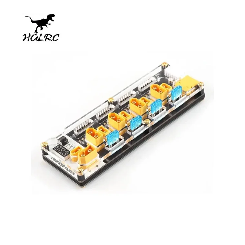 HGLRC Thor PRO LIPO Placa de cargador de equilibrio de batería 40A XT60 XT30 2-6S descargador LIPO para cargador IMAX B6 ISDT Q6 Nano HOTA D6