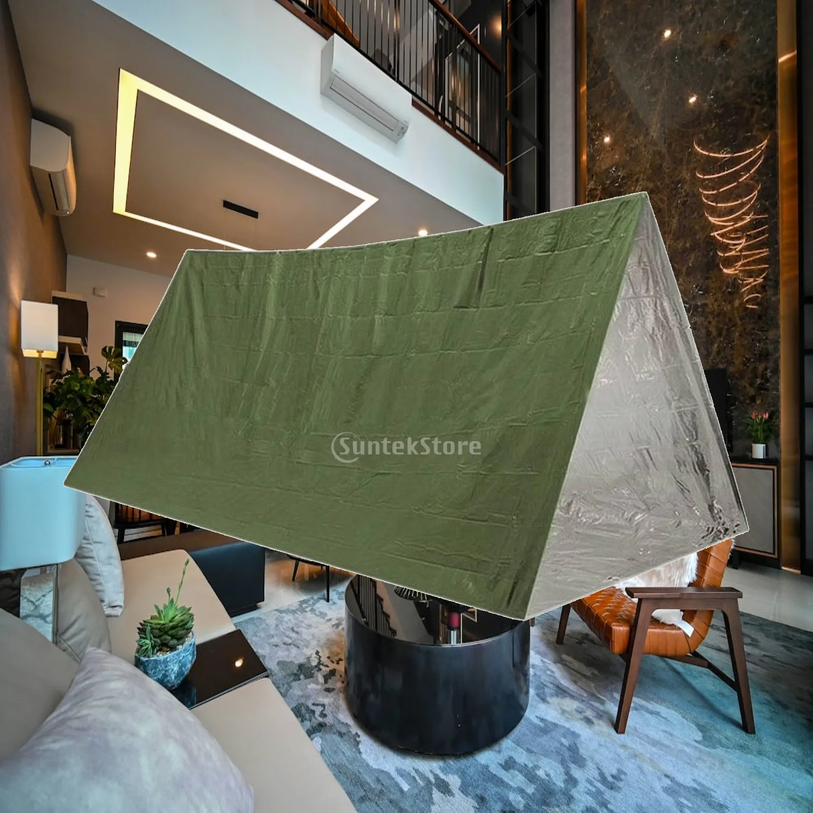 pe-tent-portable-triangular-triangular-frame-tent-packable-foldable-for-camping-preparedness-sets-roadside-situations
