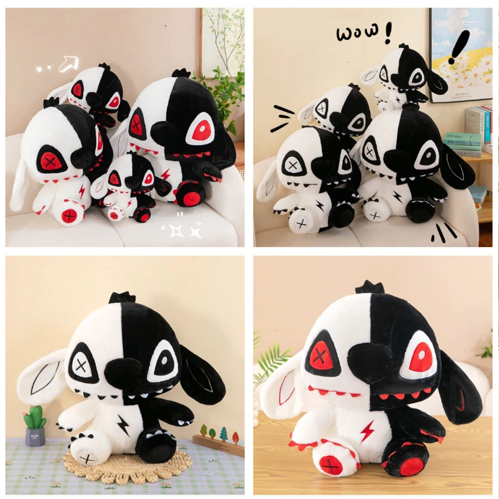 

Готическая стежка 35 см, плюшевая кукла демона, прекрасная картонная мягкая игрушка, декор на Хэллоуин, вечерние украшения, подарок на день рождения и праздник