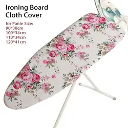 Durable Ironing Board Cloth New Heavy Heat Resistant Thickened Ironing Board Cover Pad Universal Laundry Supplies Printed Padded