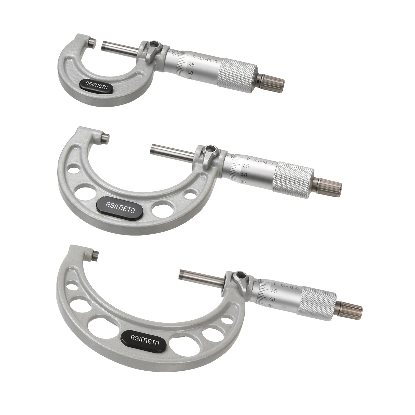 Factory Price High Precision Outside Micrometer Set Metric with Ratchet Stop by INSIZE