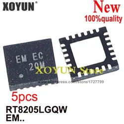 (5piece)100% New RT8205LGQW RT8205LZQW RT8205L (EM EC EM DA,EM DB,EM...) QFN-24 Chipset