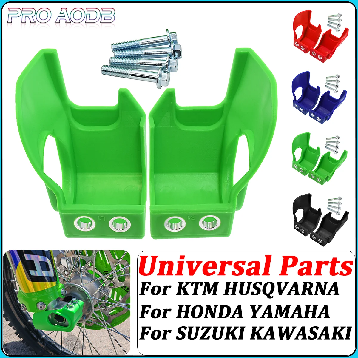 

Motorcycle Fork Shoe Guard Cover Protector For Beta RR 2T 125 250 300 RR 4T 350 390 430 480 Racing 2020 2021 Dirt Bike Universal