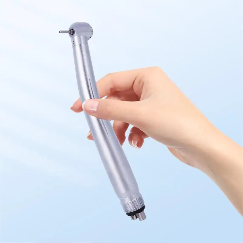 High Speed Dental Handpiece 2 Hole / 4 Hole Water Spray Push Button Stainless Steel High Rotation Pen E Generator Dentistry