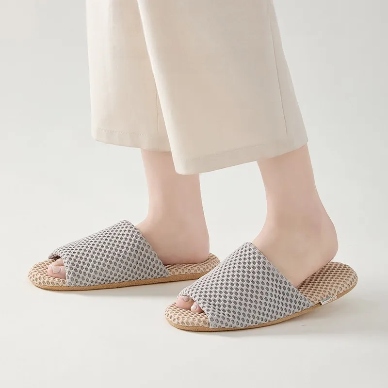 Women Slipper Silent Japanese Style Indoor Slippers Anti-slip Soft Bottom House Shoes Unisex Sandals Bathroom Shower Slippers