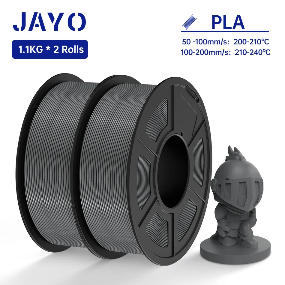 JAYO PETG/PLA/SILK/PLA Meta/PLA PLUS 3D Printing Filament 1.75MM 2Rolls Children Creative Model Material For 3D Pen Filament