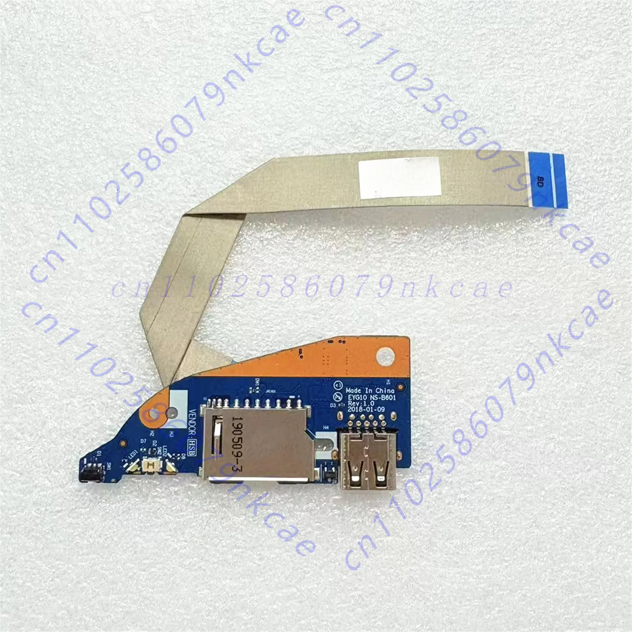 For Lenovo YOGA 530-14IKB EYG10 Switch Board USB SD Small Board 5C50R08719 NS-B601