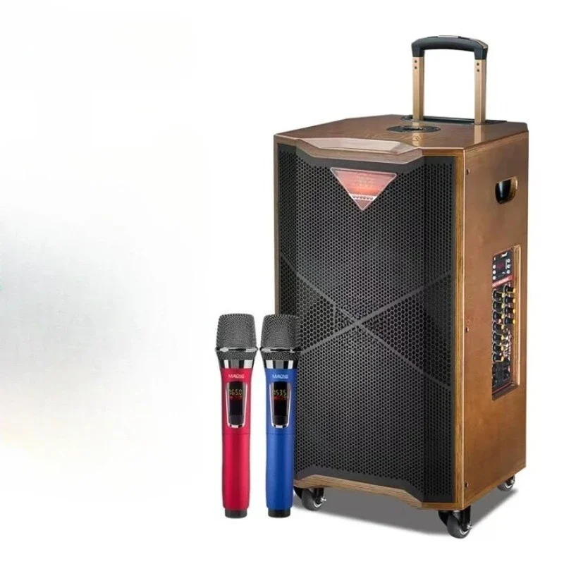 M-8910 Outdoor Square Dance Audio, High Power Subwoofer Bluetooth Sound Card Wireless Microphone