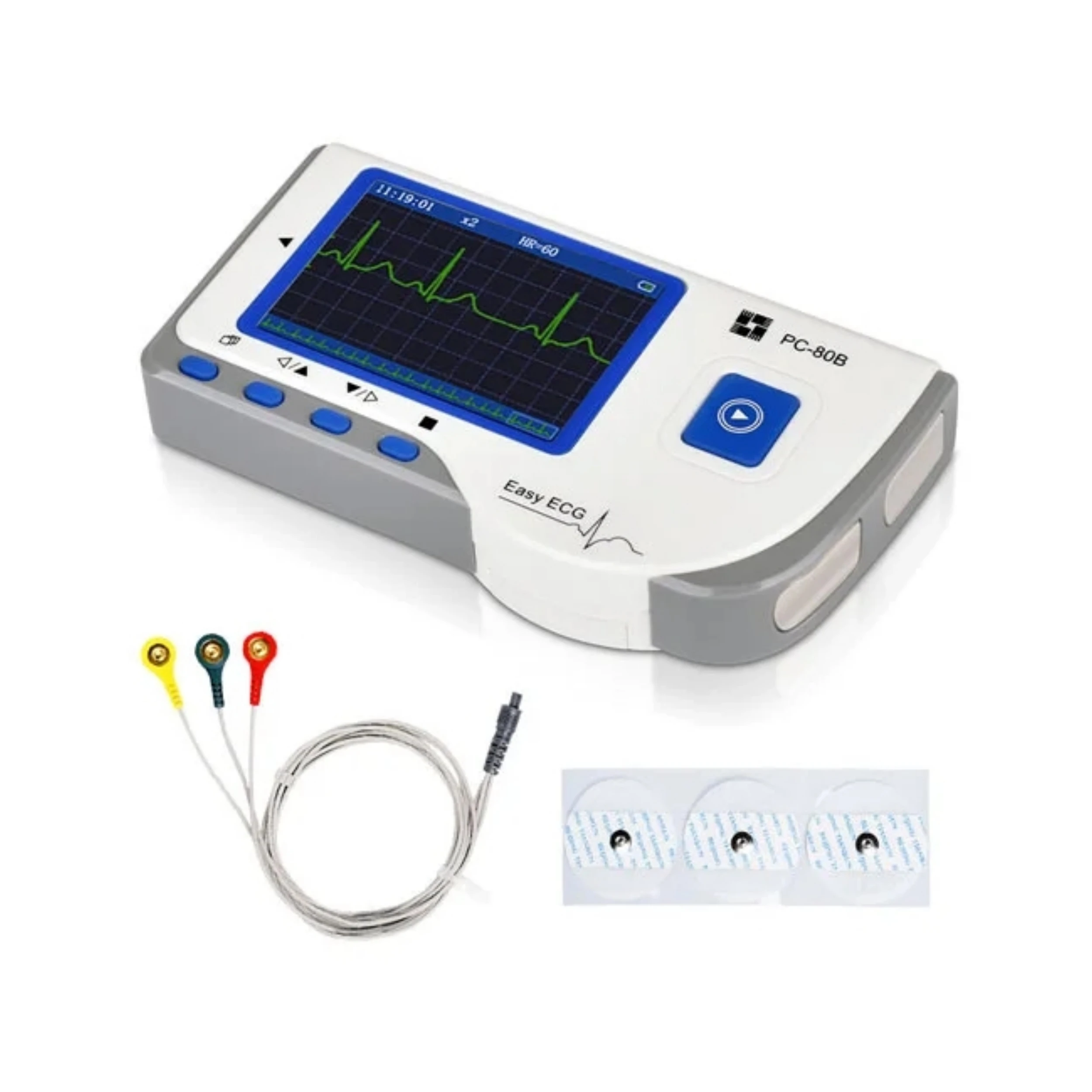 Ekg Ecg Machine Portable - Electrocardiógrafo Portátil Electrónico para el Hogar,