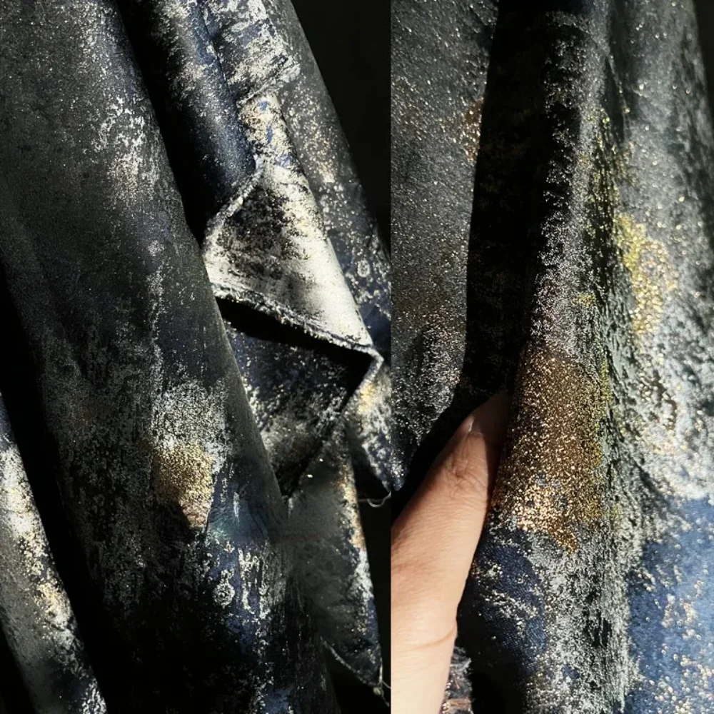 

Double Sided Jacquard Fabric Texture Jacket Pants Clothing Designer Cloth Apparel Diy Sewing Pure Polyester Material
