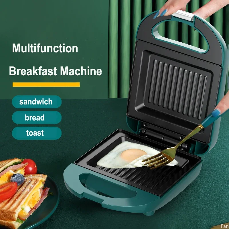 220v draagbare elektrische sandwichmachine Huishoudelijke non-stick ontbijtmachine Multifunctionele wafelbroodbrooddriver