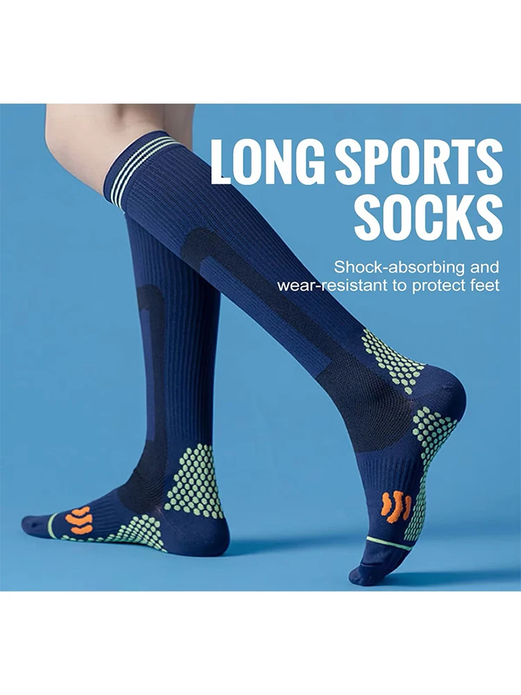 AliExpress NONE Sport Compression Socks Shock-Absorbing Anti-Slip Varicose Veins Socks Absorb Moisture Sweat Running Cycling Socks Varicose Vein