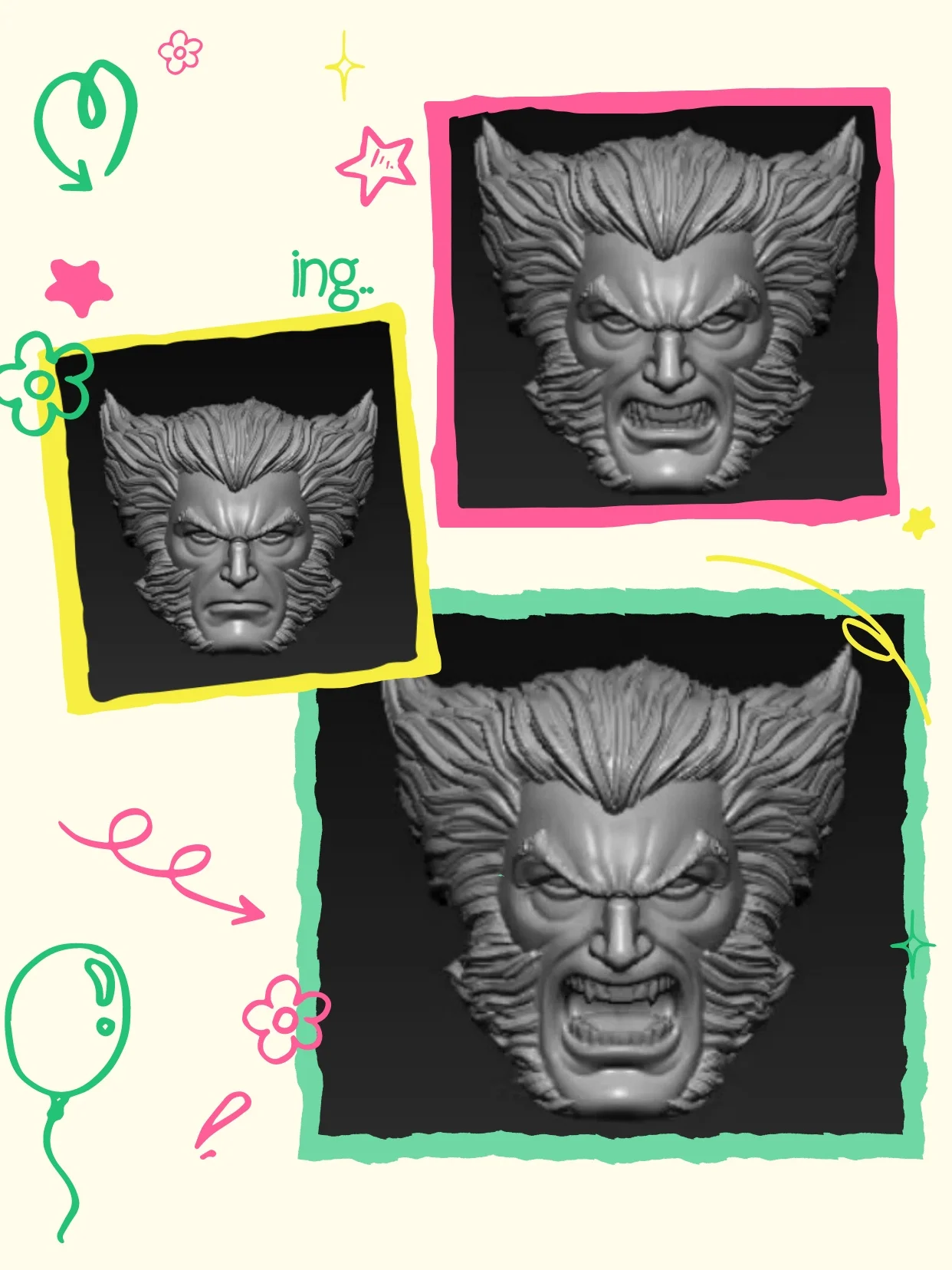 

【Сделано 30 дней】Предпродажа, масштаб 1/12, мужской солдат, классические комиксы, несколько выражений, резьба по белой головой для фигуры 6 дюймов