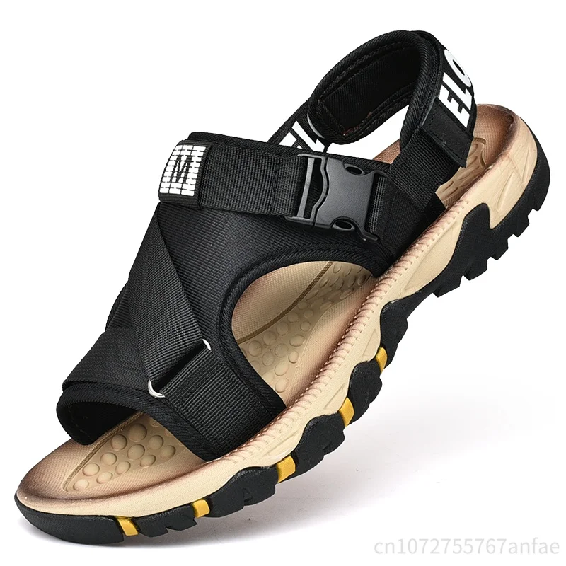 New Men Sandals Summer Casual Shoes Beach Sandals Men Sandalias Hombre Outdoor Roman Style Water Sneakers Size 38-47
