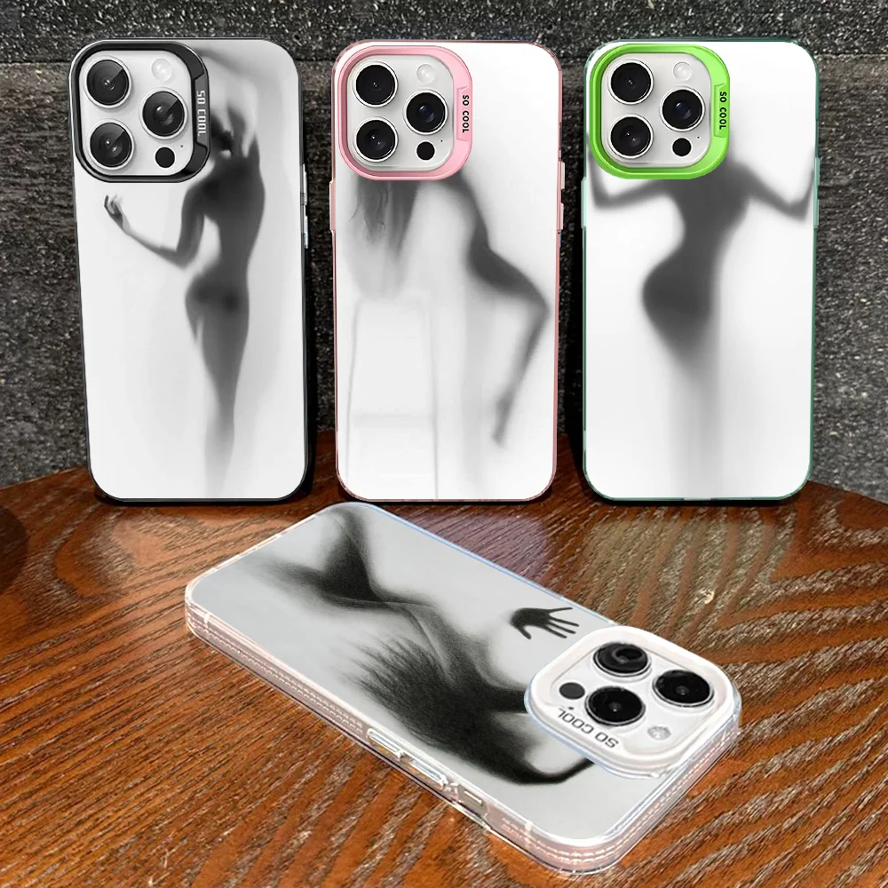 

Sexy Woman Funny Girl Phone Case For IPhone 16 15 14 13 12 11 Pro Max X XR XSMAX 8 7 Plus Matte Shockproof Back Cover