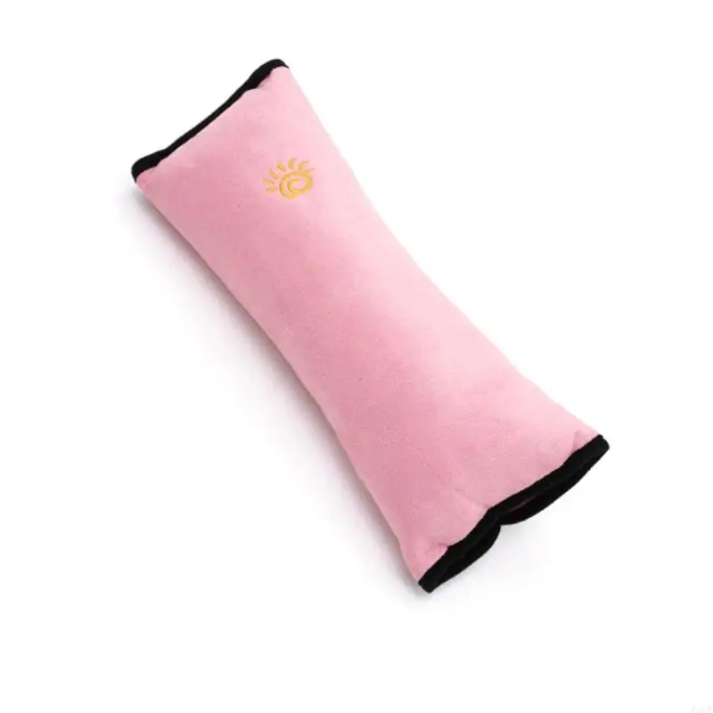 F1CF New Car Protector For Children Plush Shoulder Pad Reduces Discomfort for Most Vehicles Quick Setup