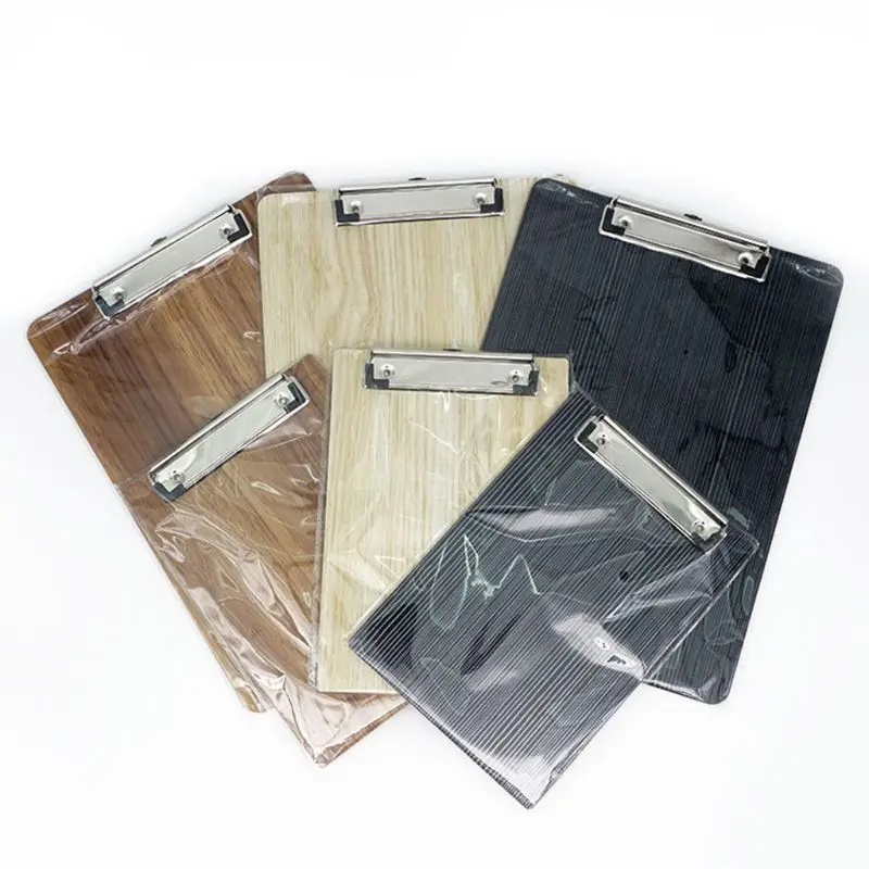 Gỗ Tập Tin Bìa Cứng Đựng Tài Liệu Kẹp Bảng Tập Tin Bìa Cứng Với Batterfly Kẹp Cho Văn Phòng Trường Học Văn Phòng Phẩm Vật Dụng