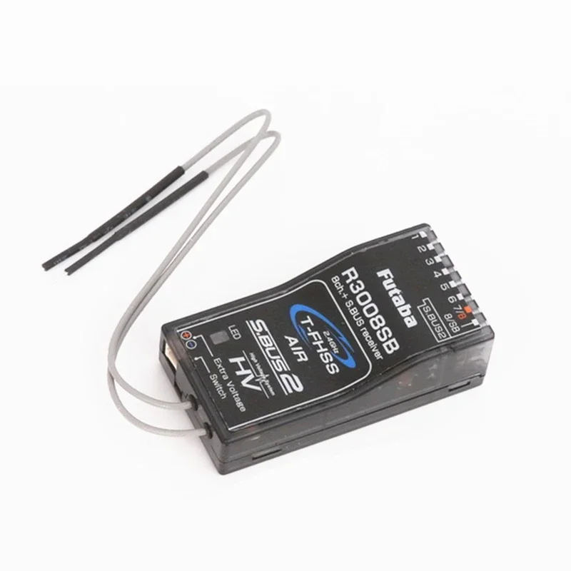 

FUTABA R3008SB 2.4G 8CH HV digital T-FHSS Receiver for S.Bus S.Bus2 Futaba 18SZ 18MZ 14SG 10J 6K remote control