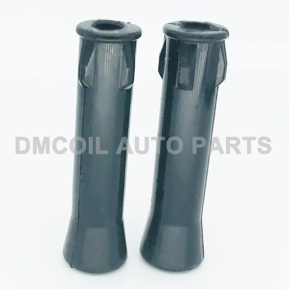 2 PCS IGNITION COIL RUBBER BOOTS WITH SPRING FOR MG 350 360 SW 5 GT TCI GS TGI ZS ROVER E550 ZOTYE T600 1.3L 1.5L 1.5T 2010-