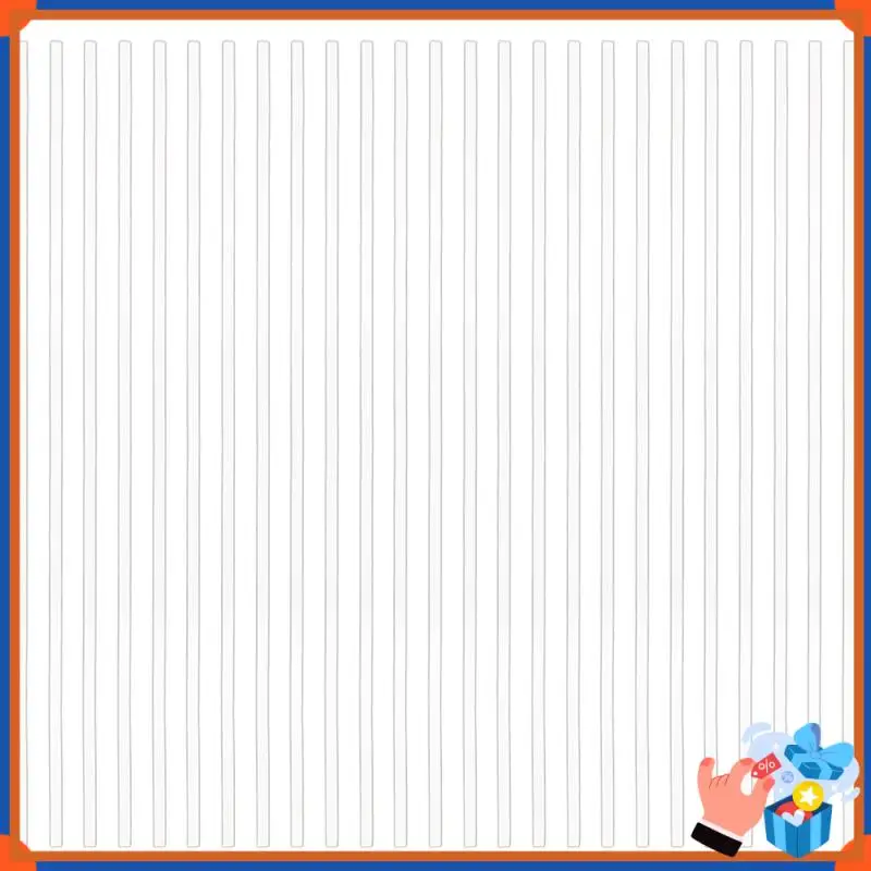 

Compact 120Pcs White Thermal Glue Strips, Thermal Pictures Binding Glue Strips For Albums Crafts