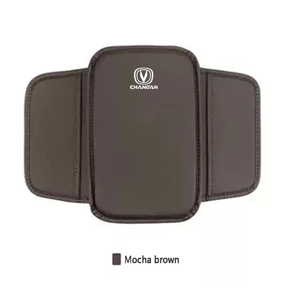 Changan Armrest Cover Premium Leather Console Cushion For UNI-K CS75 Plus Eado CS55 UNI-T Interior Protection Accessory