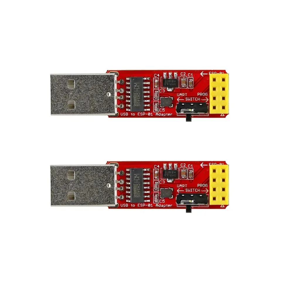 USB to ESP8266 ESP-01 WiFi Adapter Module with CH340G - Serial Converter for Arduino IoT Projects & Wireless Programming