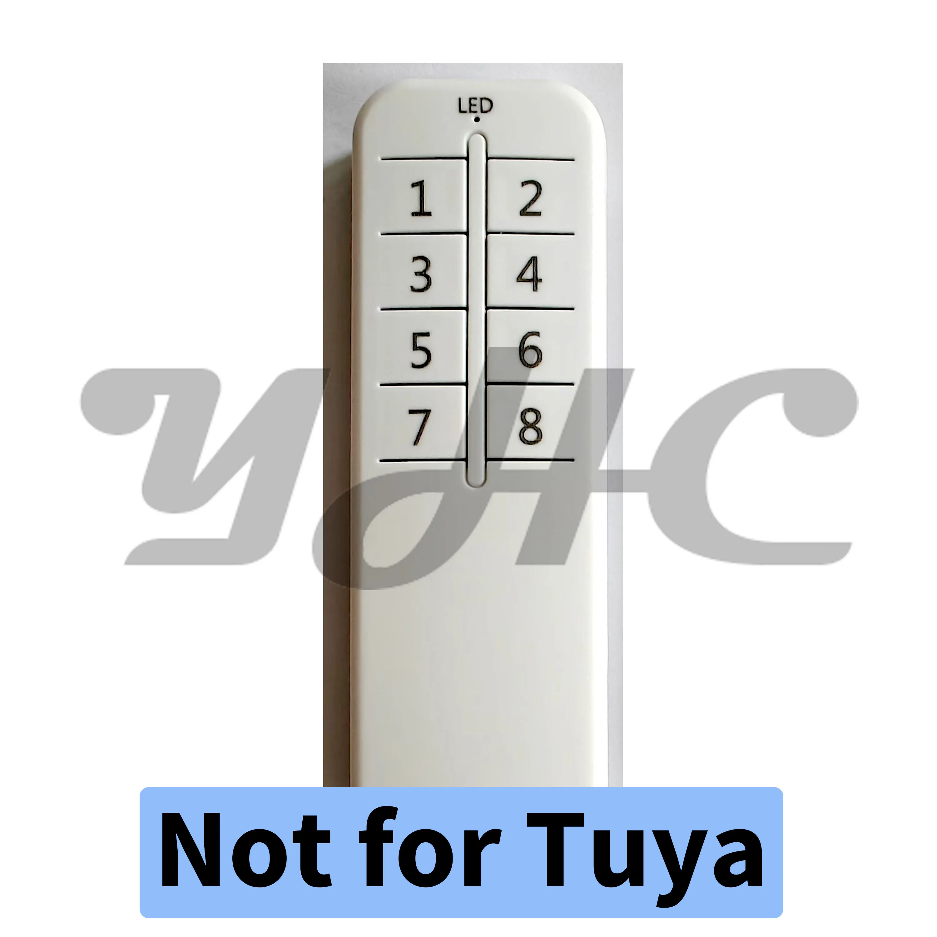 Controles remotos YHC ZigBee de 2 x 8 botones Control de interruptor OnOff IEEE 802.15.4 para zigbee2mqtt