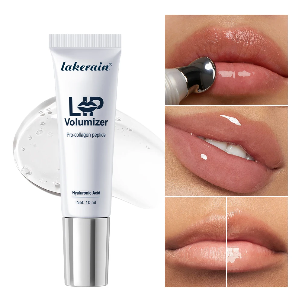 Lip Volumizer Lip Plumper Long Lasting Moisturizing Deeply Hydration Reduce Fine Lines Plumping Hyaluronic Acid Lip Serum