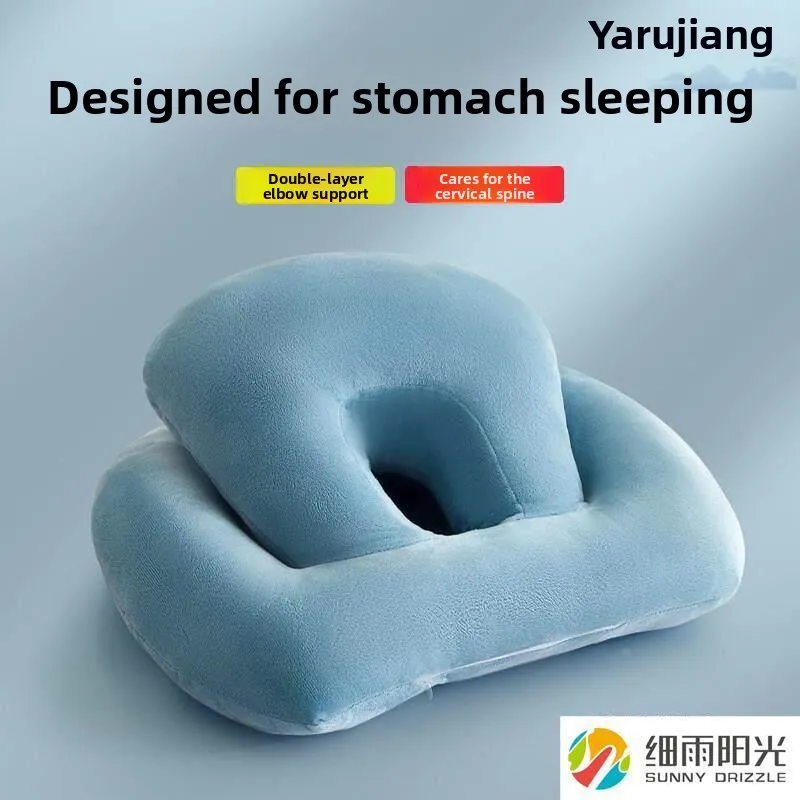 

Office Nap Pillow Memory Foam Snuggle Pillow Student Children Kindergarten School Rest Pillow Unisex Antibacterial Plush Mate...