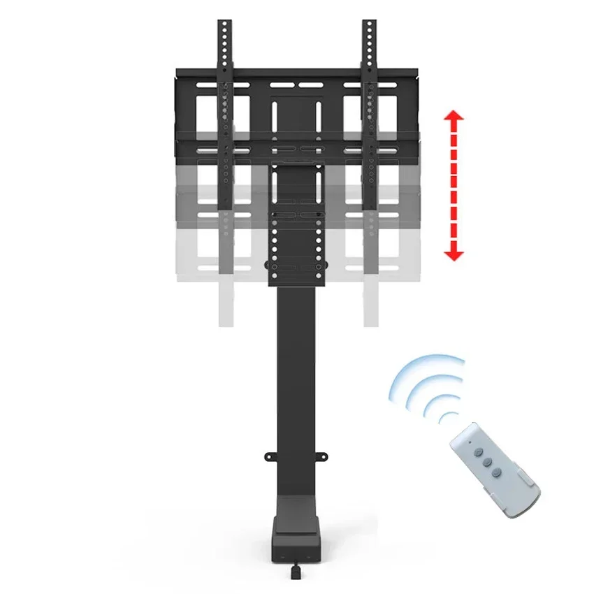 for 32-75 Inches TV Electric Lift Bracket TV Automation System  Mounting Brackets Monitor Lifting Table 575-1225mm/710-1610mm