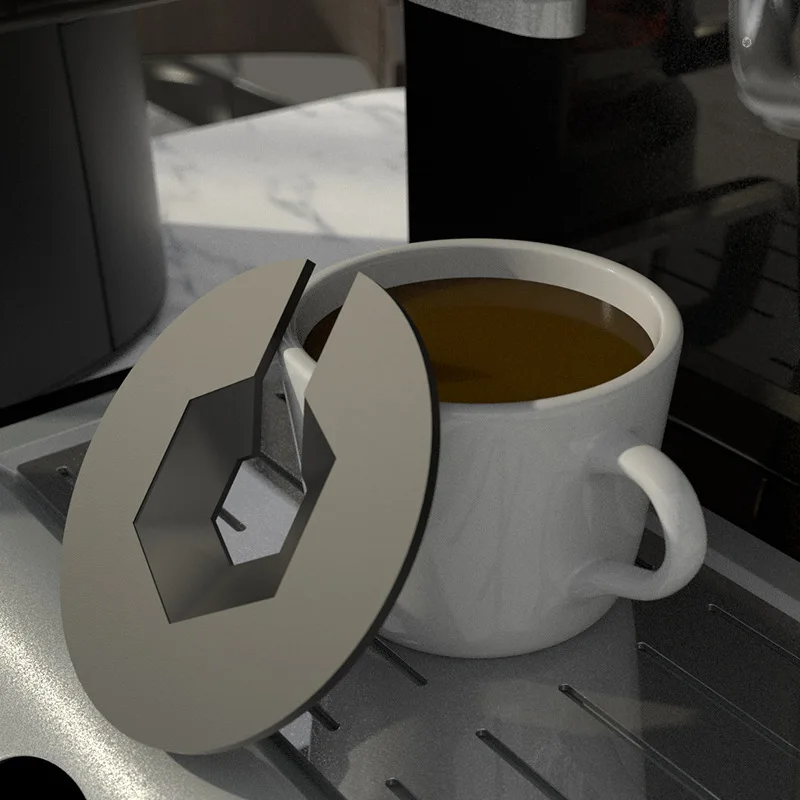 

3D Print Capsule Coffee Machine Italian Coffee Machine American Coffee Machine Splash-proof Lid
