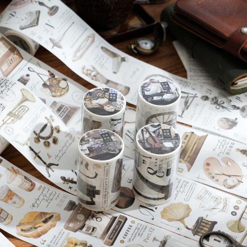 

8PCS/LOT Medieval photography series cute lovely retro decorative paper masking washi tape