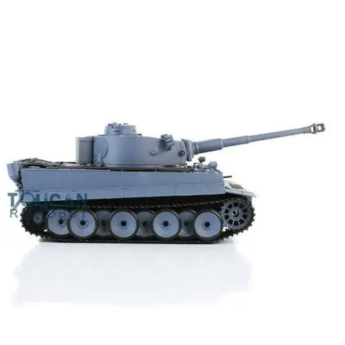 1/16 2.4Ghz Heng Long 7.0 Plastic Ver German Tiger I RTR RC Tank Toys Smoking Unit 3818 Model TH17233