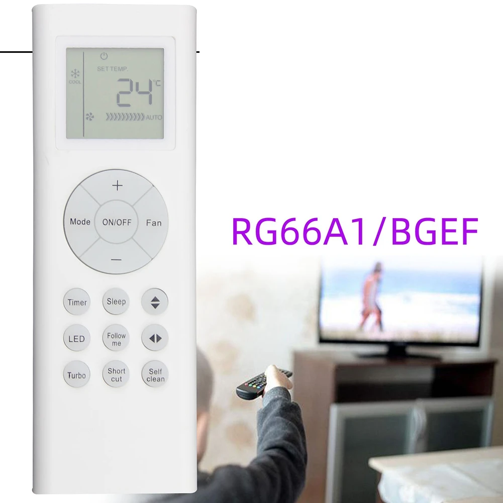 Air Conditioner Remote Control for Midea RG66A1/BGEF & Kaden KS09 KS12 KS18 KS24 KS28 AC Air Conditioner